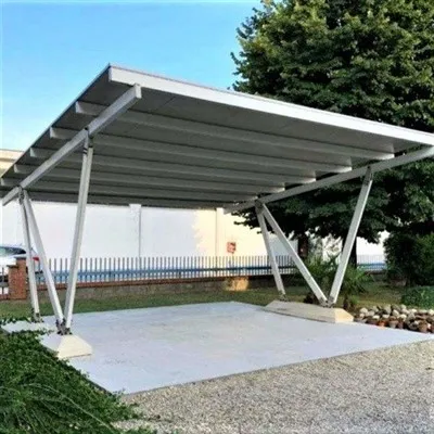 12KW Hnub Ci Carport (3-tsheb)